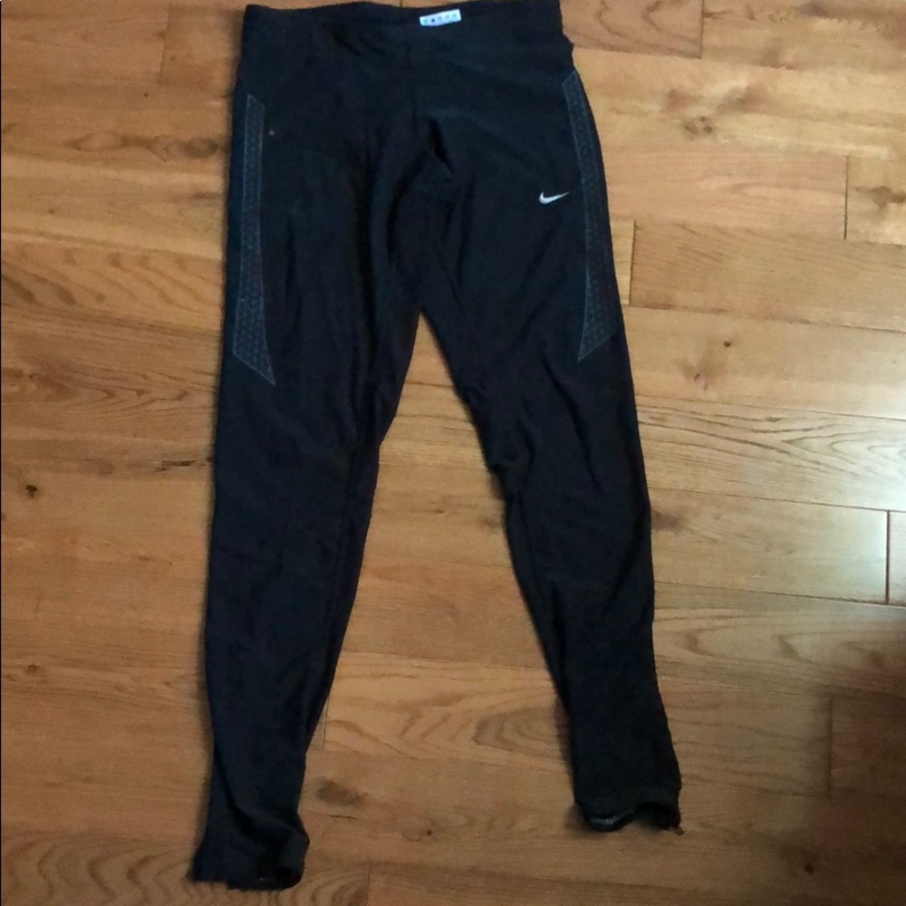 Nike dry fit leggings; black